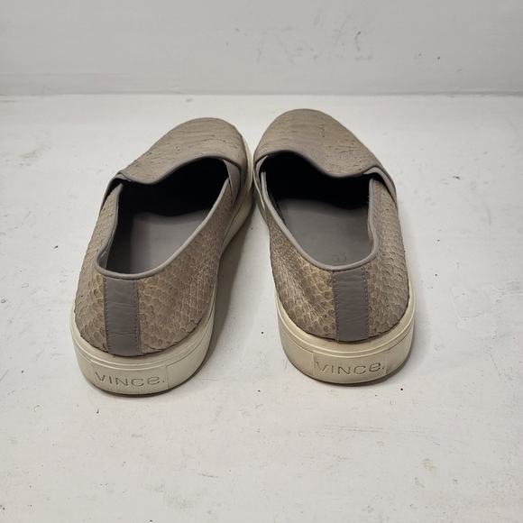 Vince Snake Skin Slip-On Sneaker Size 7 - Picture 3 of 13